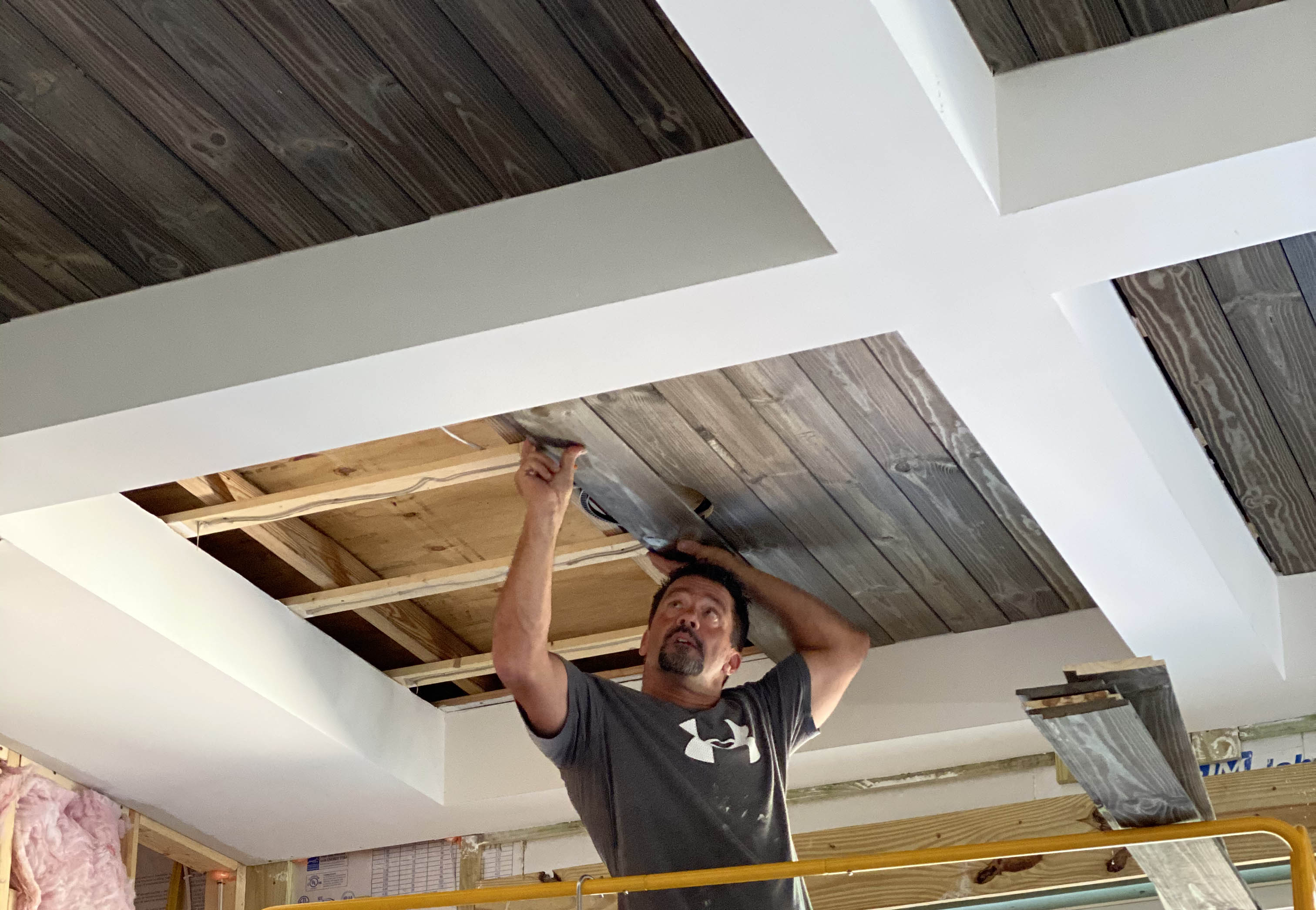 How To Install Shiplap On Your Ceiling